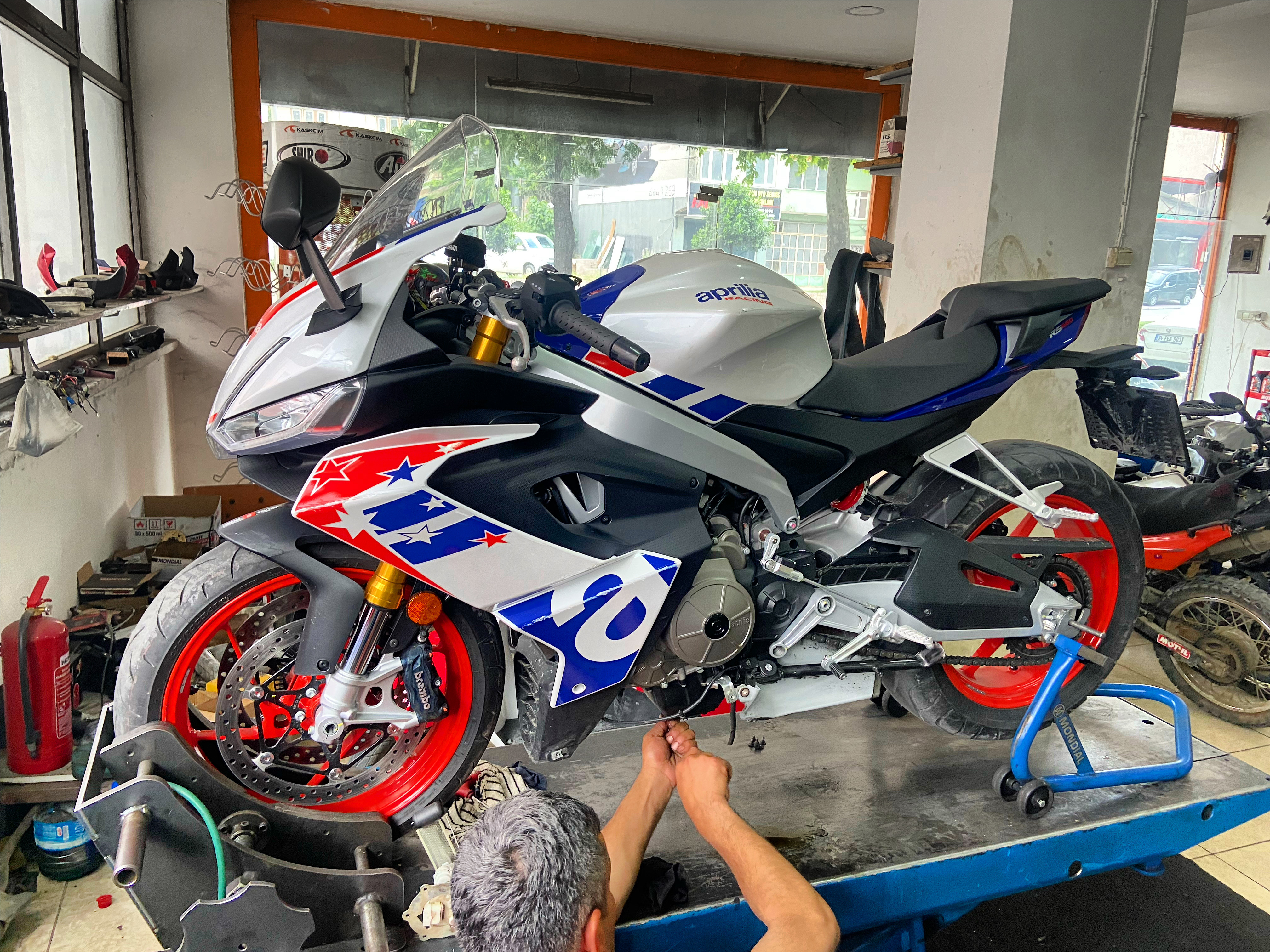 Sakarya motosiklet servis çalışması - Cihan Garage CFMoto Mondial