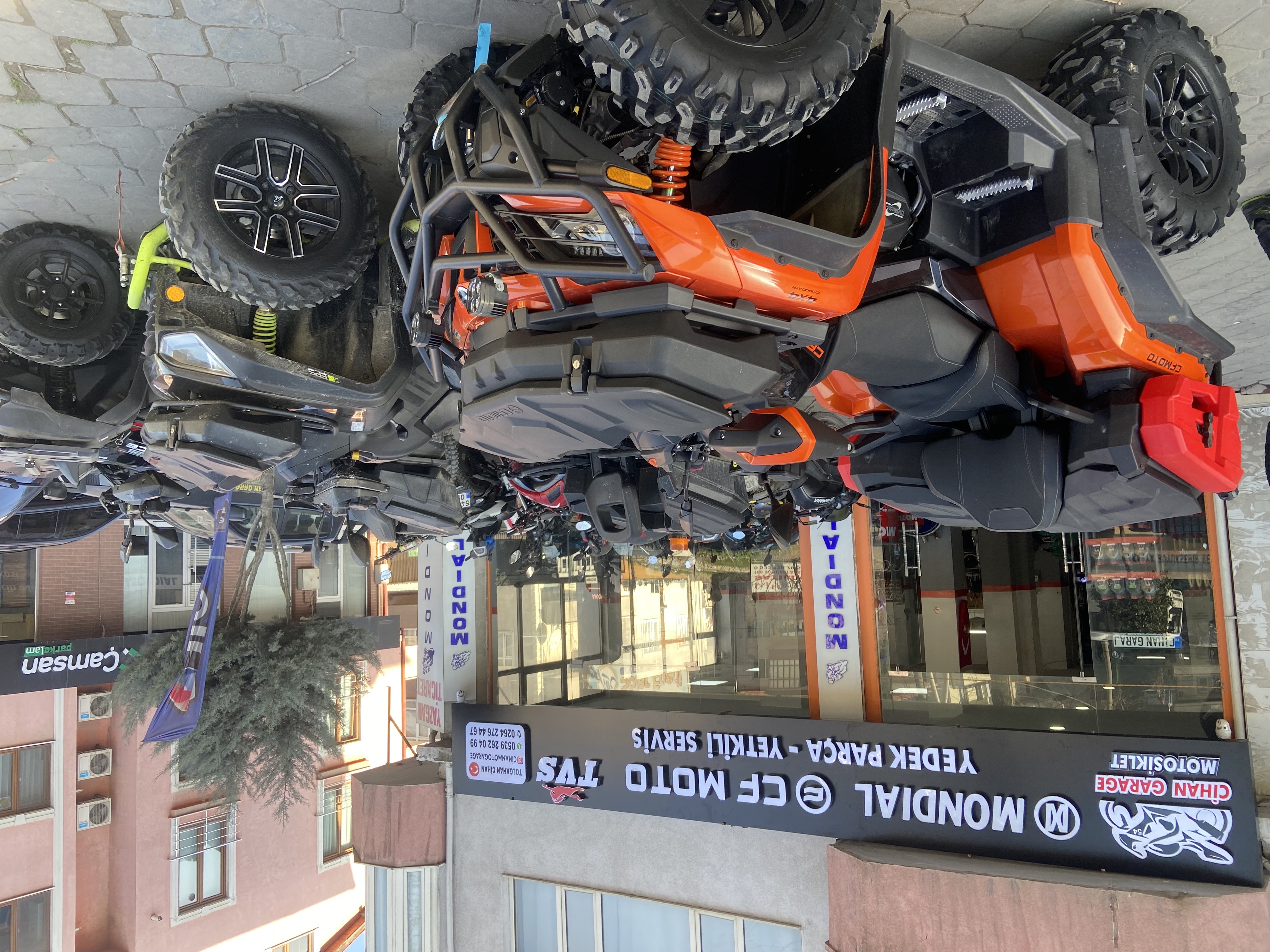 Sakarya'da CFMoto motosiklet periyodik bakım çalışması - Cihan Motor